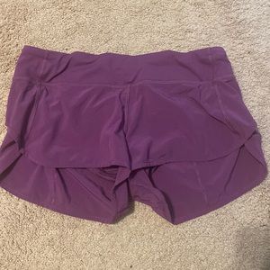 Lululemon Speed Short Purple Size 8